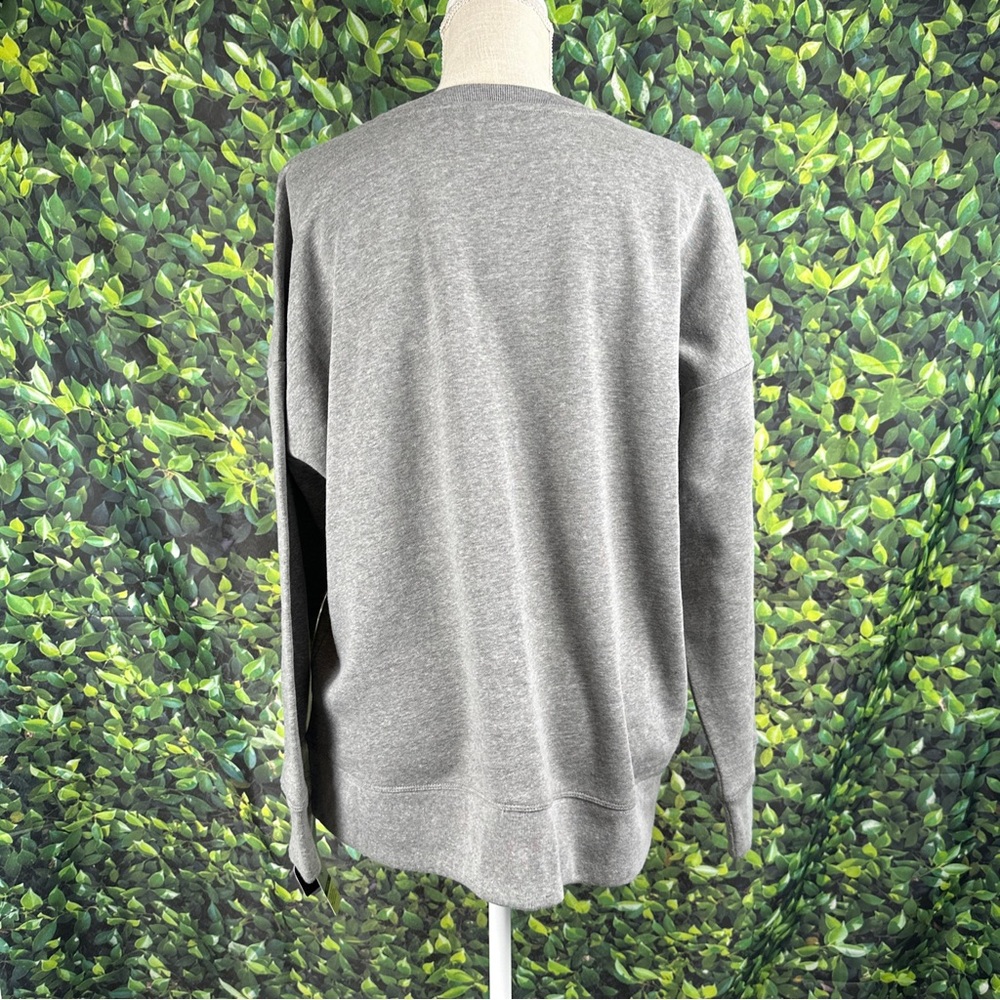 Ideology Womens XL Gray Crew Sweatshirt Fleece Super Comfy NWT - Picture 3 of 3